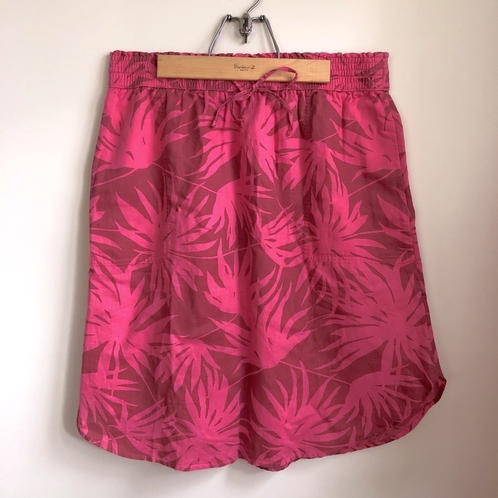 𝅺Gap cotton linen skirt